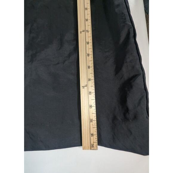 Emporio Armani Black Logo Smock Dress Women's Size 38 US 2 - Picture 9 of 11